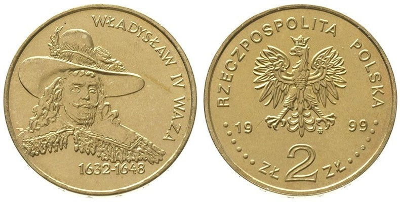 2 zł GN, Władysław IV Waza (1632-1648)