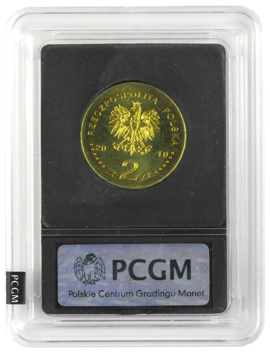 2 zł GN, 70. rocznica zbrodni katyńskiej, 2010, slab PCGM